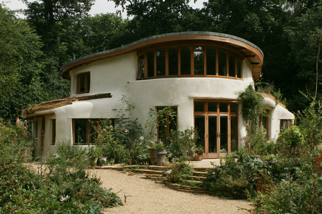 Modern cob house concept
